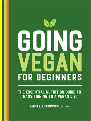cover image of Going Vegan for Beginners